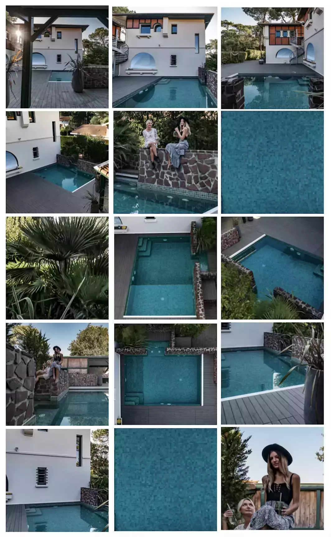 piscine avec espace balneo